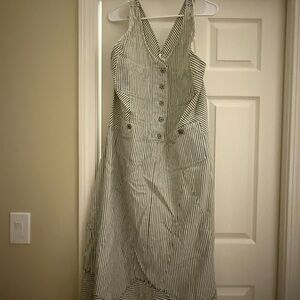 free people Striped overall dress